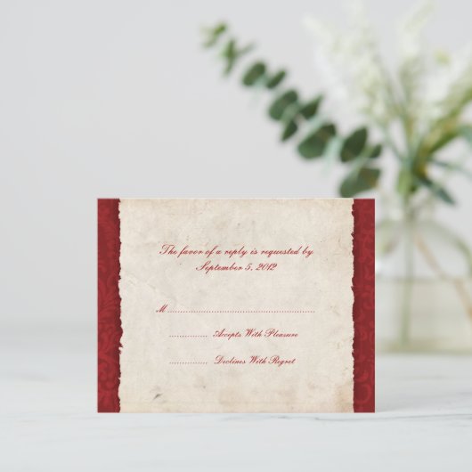 RSVP KAARTJE (Staand voorkant)