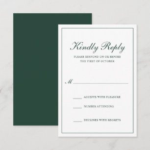  RSVP KAARTJE