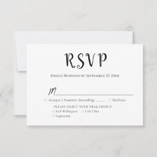  RSVP KAARTJE