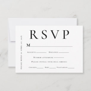  RSVP KAARTJE