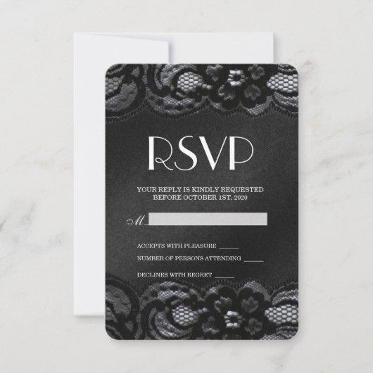 RSVP kaartje (Voorkant)