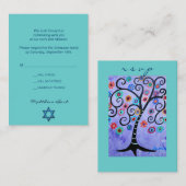 RSVP kaartje Informatiekaartje (Voorkant / Achterkant)