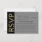 RSVP Keuzekaart gasten Kaart (Achterkant)