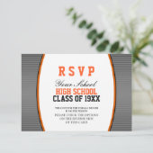 RSVP  klasse reunion Kaart (Staand voorkant)