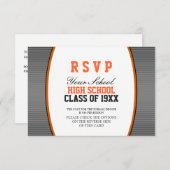 RSVP  klasse reunion Kaart (Voorkant / Achterkant)