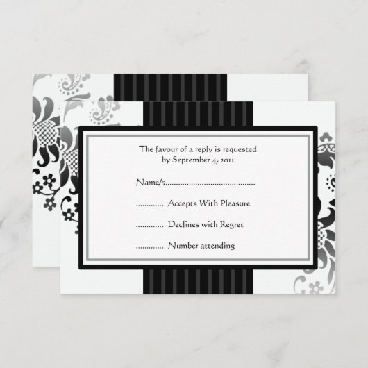 RSVP - klein (Voorkant / Achterkant)