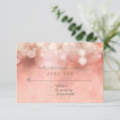 RSVP Kleurrijke pasta Bokeh Twinige lampjes Roze (Staand voorkant)