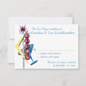 RSVP Las Vegas Celebrations Neon Sign (Voorkant)