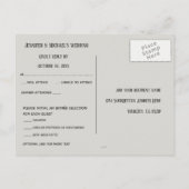 RSVP Las Vegas Event Modern Uitnodiging Briefkaart (Achterkant)