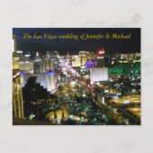 RSVP Las Vegas Wedding Guest Response Uitnodiging Briefkaart (Voorkant)