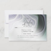 RSVP MAALTIJDKEUZE | Stofachtige Jade en Paarse Ab (Voorkant)