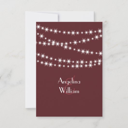 RSVP - Marsala Twinkle Lights (Achterkant)