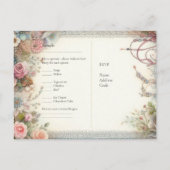 RSVP Maximalist  Bloemen Menu Shabby Chic (Achterkant)