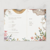 RSVP Maximalist  Bloemen Menu Shabby Country (Achterkant)