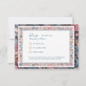 RSVP Maximalist Bloemen Menu Shabby Country (Voorkant)