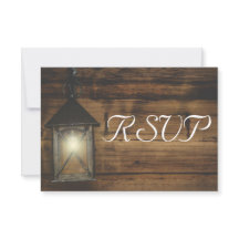 RSVP Menu Elegant Rustic Lantern-lampjes