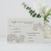 RSVP met 3 Entrée Keuzes //  Geïnspireerd (Staand voorkant)