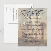 RSVP met 'A Cairo Bazaar' schilderij Briefkaart (Voorkant / Achterkant)