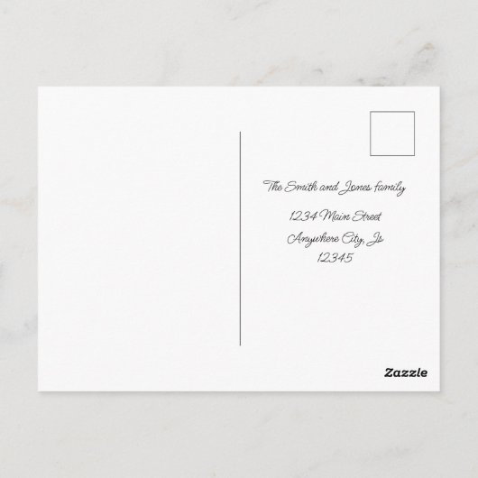 RSVP met 'A Cairo Bazaar' schilderij Briefkaart (Achterkant)