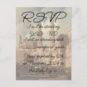 RSVP met 'A Cairo Bazaar' schilderij Briefkaart (Voorkant)