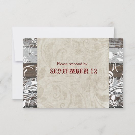 RSVP met enveloppen Kaartje (Voorkant)