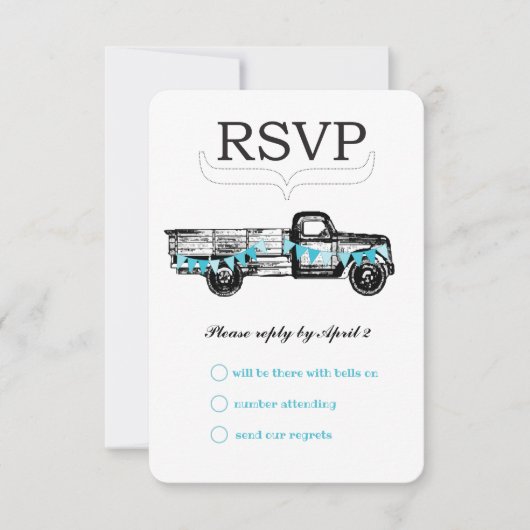  RSVP met geHitde Retro RSVP (Voorkant)