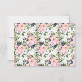 RSVP met maaltijdopties Kaart (Achterkant)