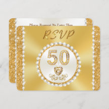 RSVP met MENU Choice, 50e Jubileum Gold,