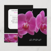 RSVP met menu uitnodiging voor 5 x 7 uitnodiging (Voorkant / Achterkant)