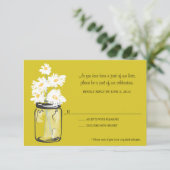 RSVP - Metselwerkpot gevuld met witte margrieten (Staand voorkant)