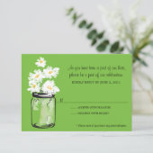 RSVP - Metselwerkpot gevuld met Witte Margrieten (Staand voorkant)