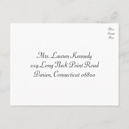 RSVP Mint Green Succulent Cactus Wedding Response Uitnodiging Briefkaart (Achterkant)