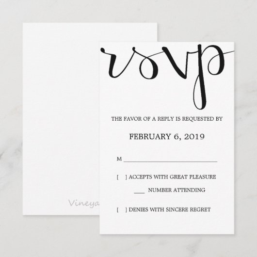 RSVP | Mod Pen (Voorkant / Achterkant)