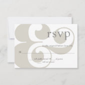 RSVP - modern ampersandontwerp (Voorkant)