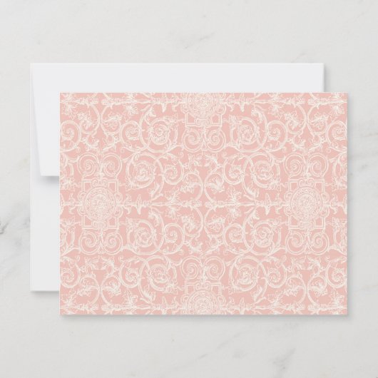 RSVP MODERN Chic Wide Stripes met  Rozen (Achterkant)