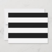 RSVP MODERN Chic Wide Stripes met  Rozen (Achterkant)