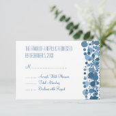 RSVP Modern Stippen Blue (Staand voorkant)