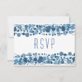 RSVP Modern Stippen Blue (Achterkant)