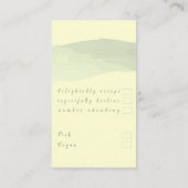 RSVP Moderne Kaart Blauwgroen behuizing (Achterkant)