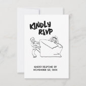 RSVP Mooie Koppel Illustratie (Voorkant)