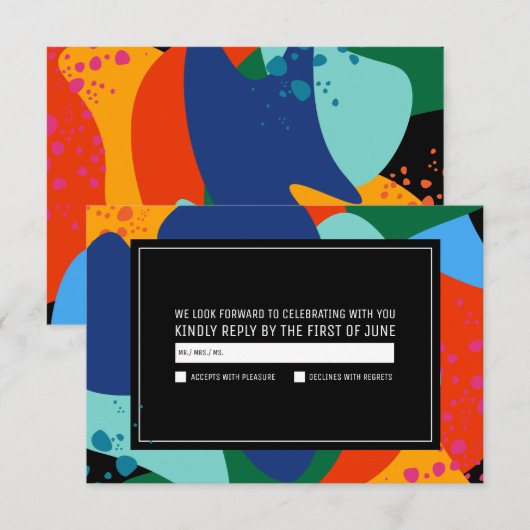 RSVP | Nacht in het museum Kaart (Voorkant / Achterkant)