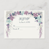 RSVP Nautische Bloemboog Informatiekaartje (Voorkant)