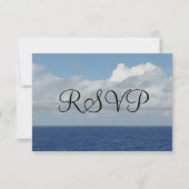 RSVP Ocean Waves Fluffy White Clouds (Voorkant)