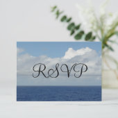 RSVP Ocean Waves Fluffy White Clouds (Staand voorkant)