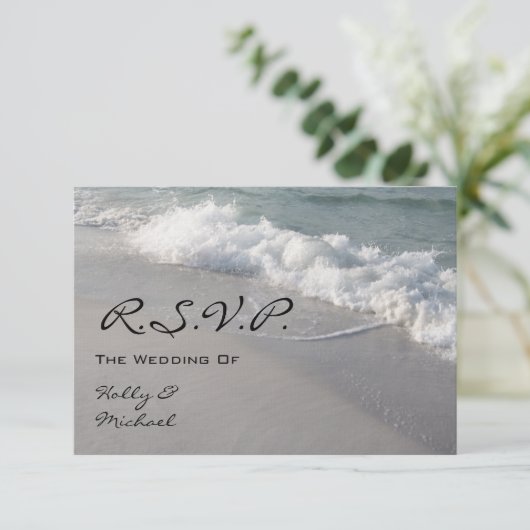 RSVP - Ocean Waves & Sand (Staand voorkant)