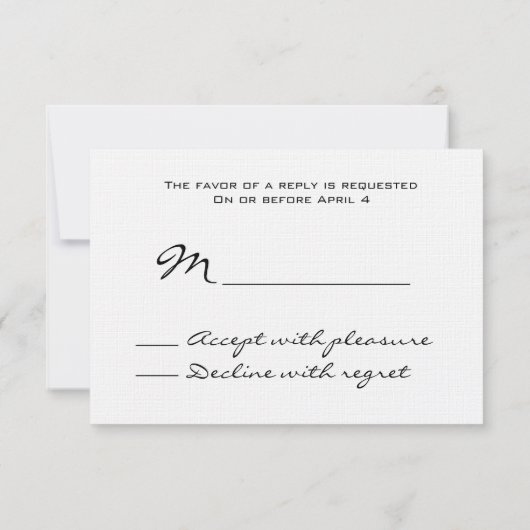 RSVP - Ocean Waves & Sand Kaartje (Achterkant)