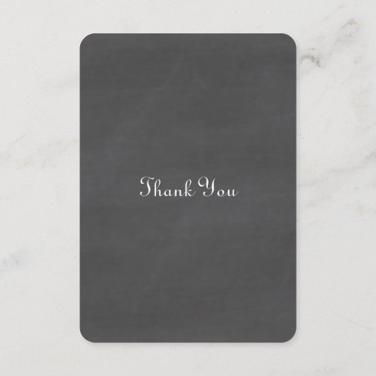 RSVP Old Fashioned Kaartje (Achterkant)