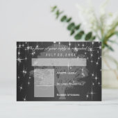 RSVP onder sterren in Midnight Black (Staand voorkant)