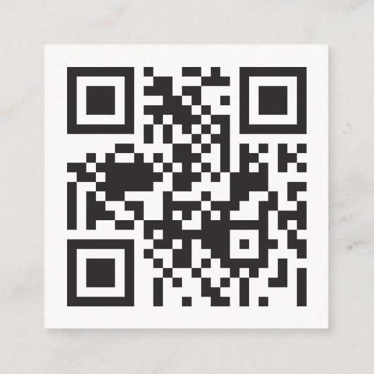 RSVP online binden op website met QR-code Informatiekaartje (Achterkant)