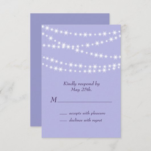 RSVP paars (Voorkant / Achterkant)